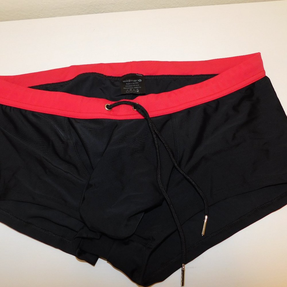 WildmantT Big Boy Pouch Swim Square Cut